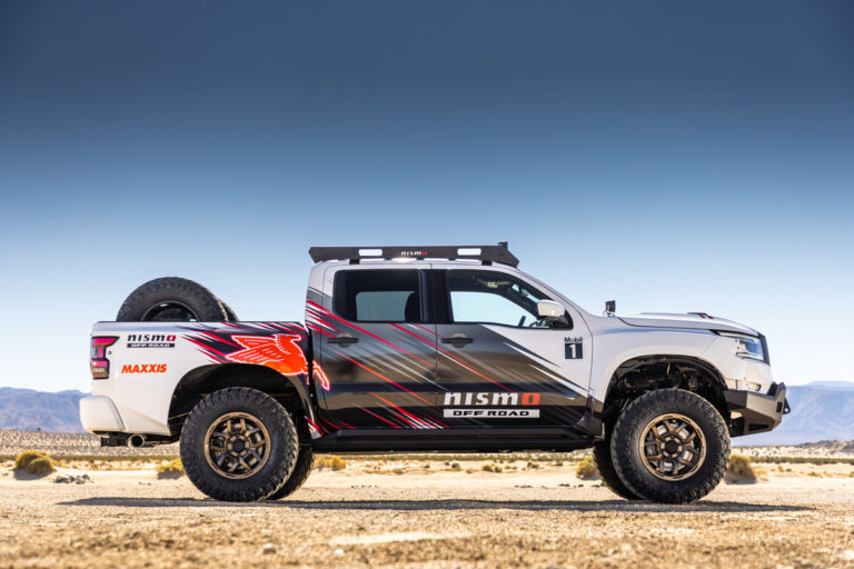 Maxxis RAZR MT on the NISMO Frontier Concept at 2022 SEMA - MAXXIS US